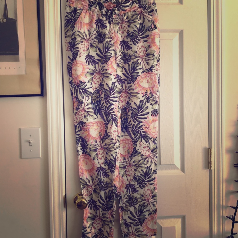 H&M floral pants